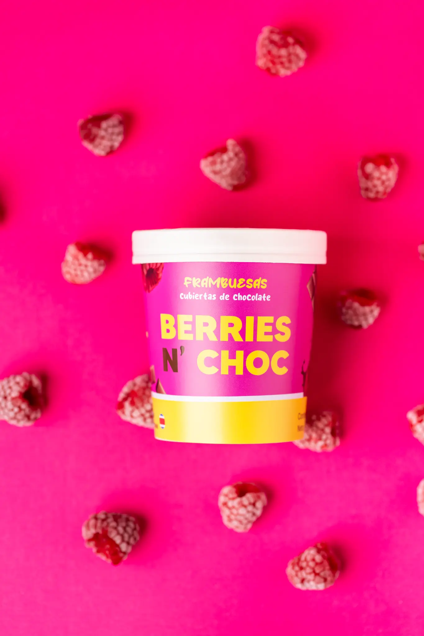 Frambuesas Semiamargo